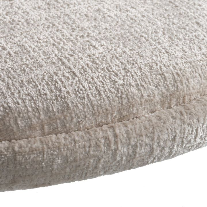 Modrest Faerron - Modern Light Grey Fabric Dining Chair