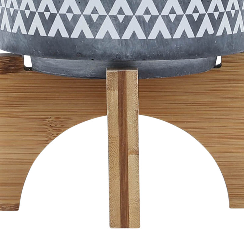 5" Aztec Planter On Stand