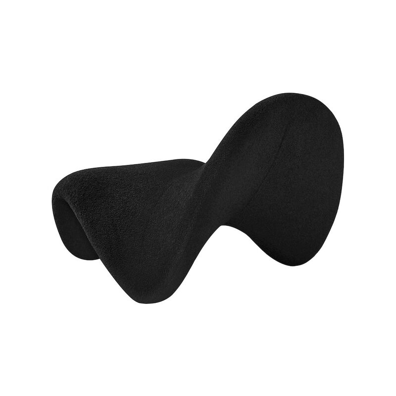 Meridian Furniture Theodore Black Fur Accent Chair