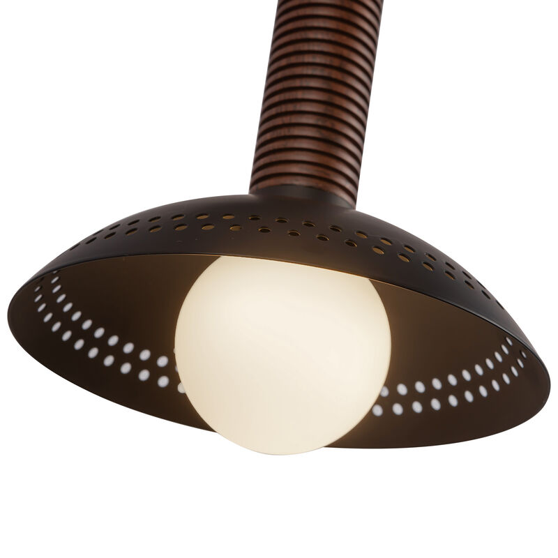 Arden 14-in Damp-Rated Dimmable LED Wall/Vanity Light with Shade image number 3