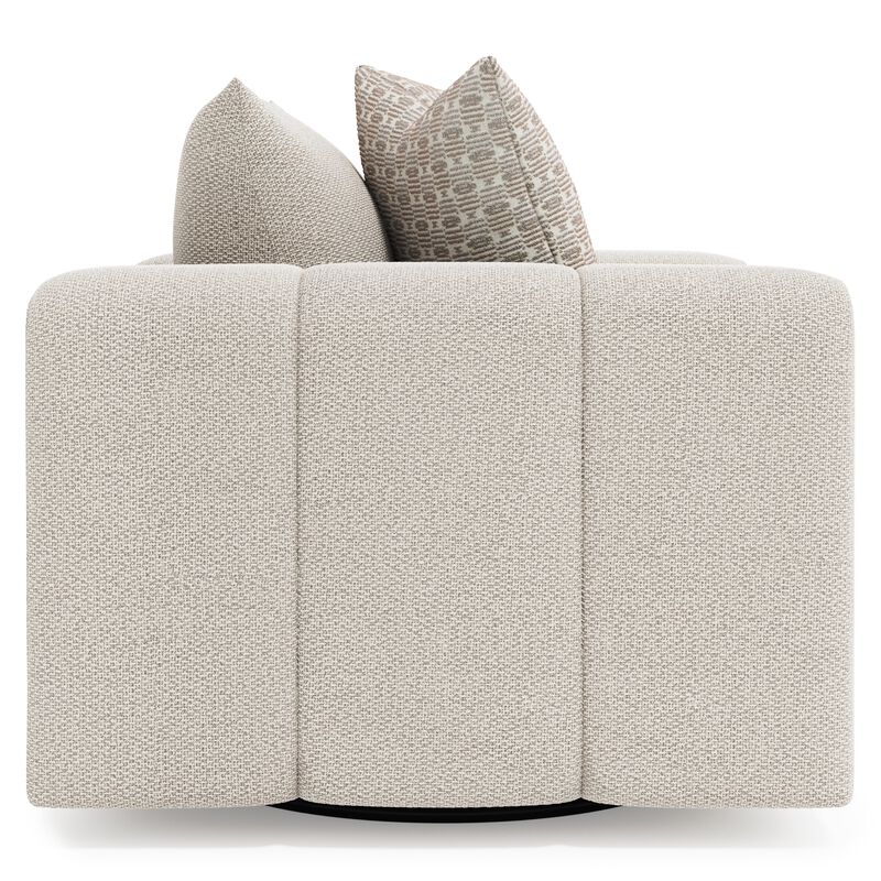 Vista Fabric Swivel Chair image number 2