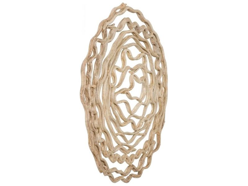 Vine Bleached Wall Flower Wall Decor image number 2