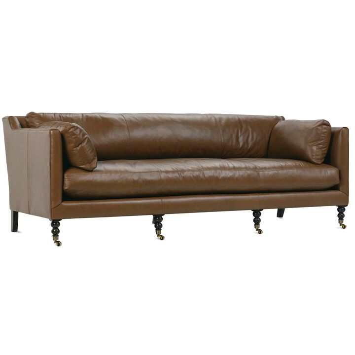 Madeline Leather Sofa