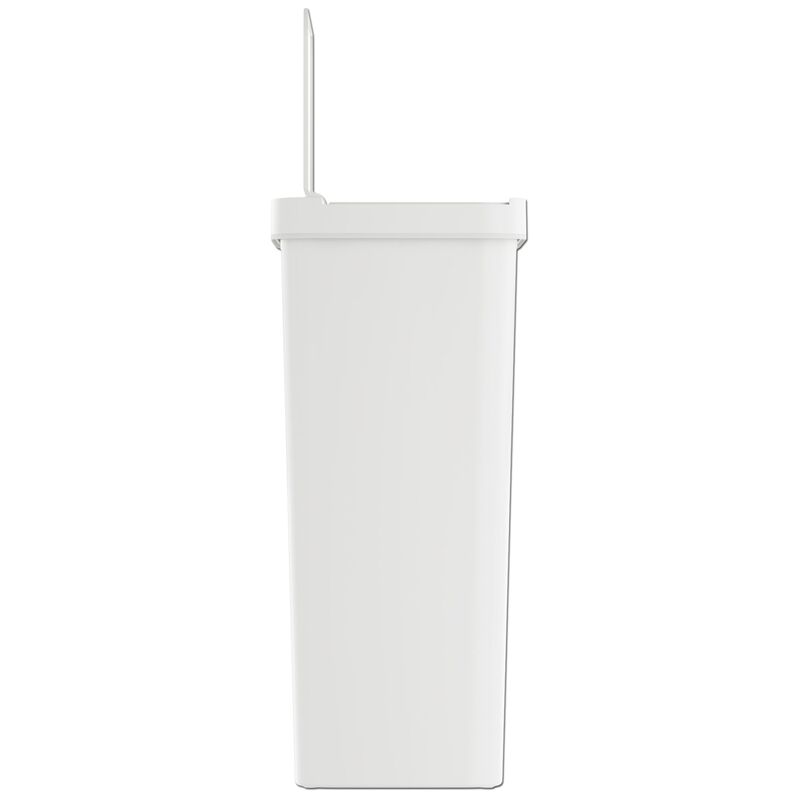 iTouchless 13.2 Gallon / 50 Liter Prime Plastic Sensor Trash Can (White) image number 4