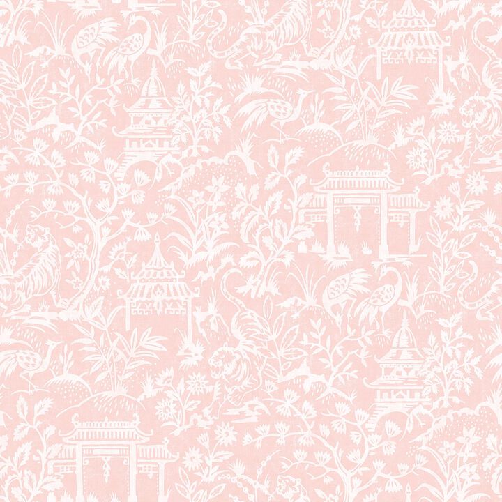 Secret Garden Garden Toile Beige Wallpaper G78512