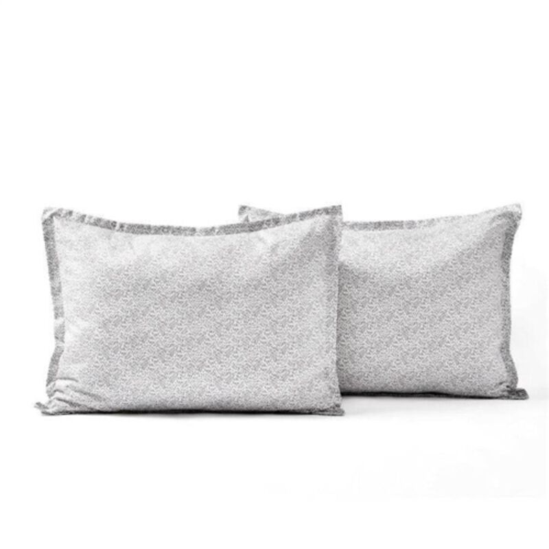 Hivvago Blue Grey Birds On Wire Lightweight Quilt Set