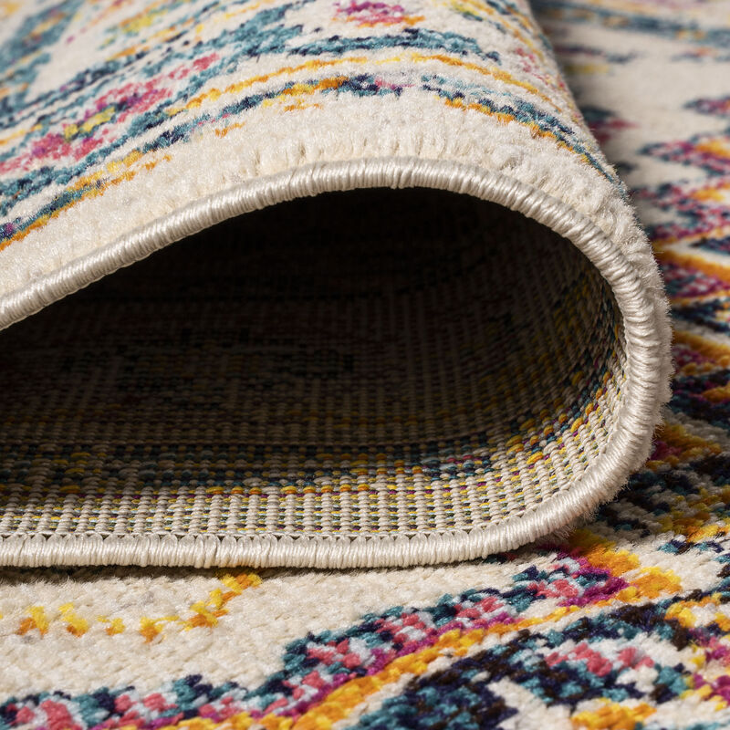 Brooklyn Geometric Medallion Area Rug