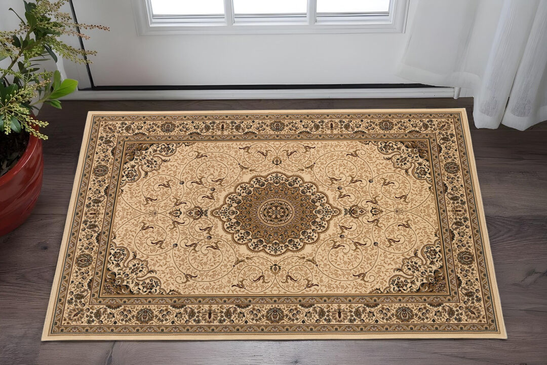 HomeRoots Oriental Area Rug