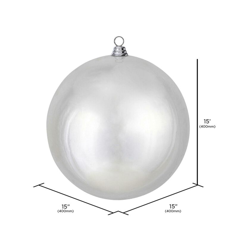 Vickerman Silver Shiny Ball UV Drilled - image number 1