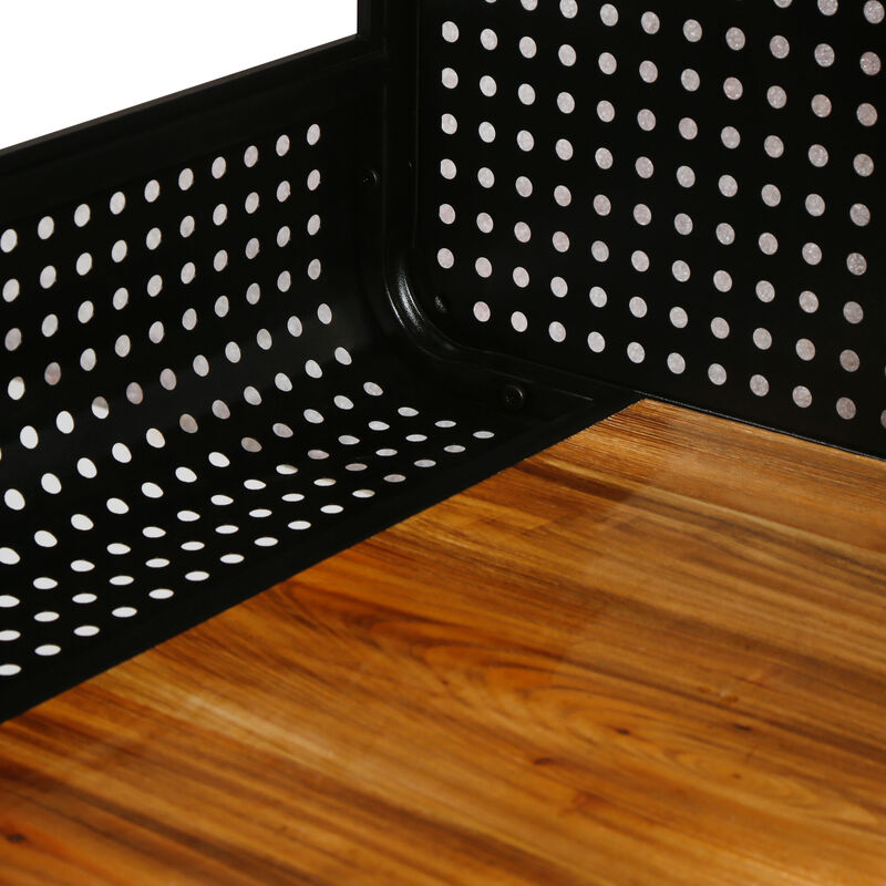 Spacious Indoor Cat House with Tempered Glass, Perfect for Living Room & Hallway image number 2
