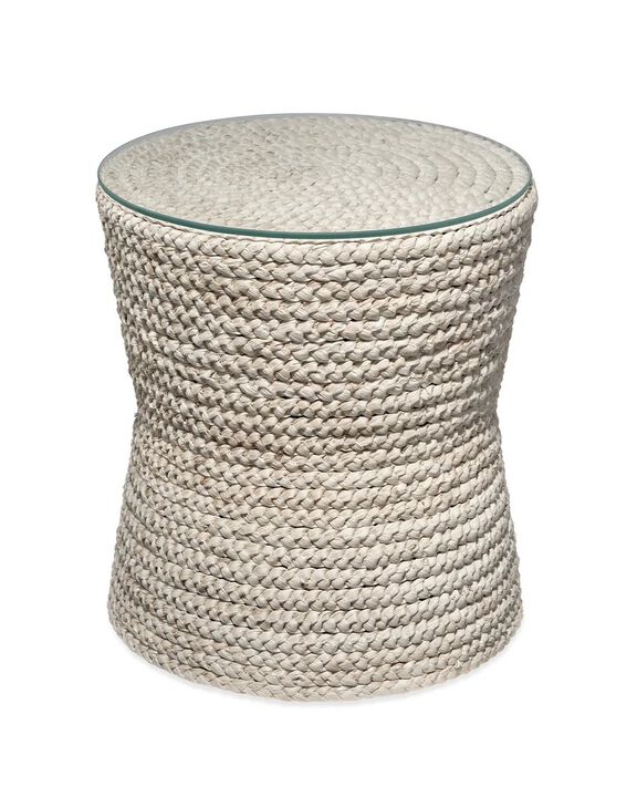 Grain Braided Side Accent Table