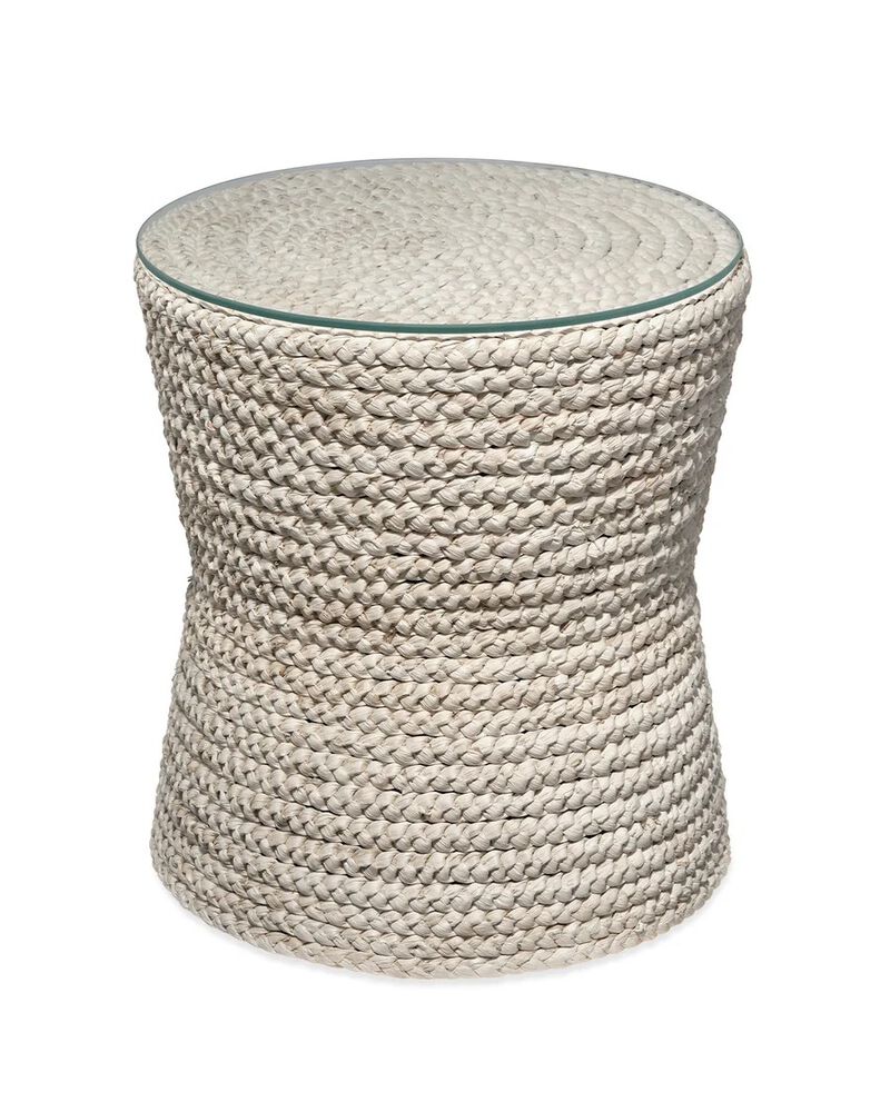 Grain Braided Side Accent Table image number 0