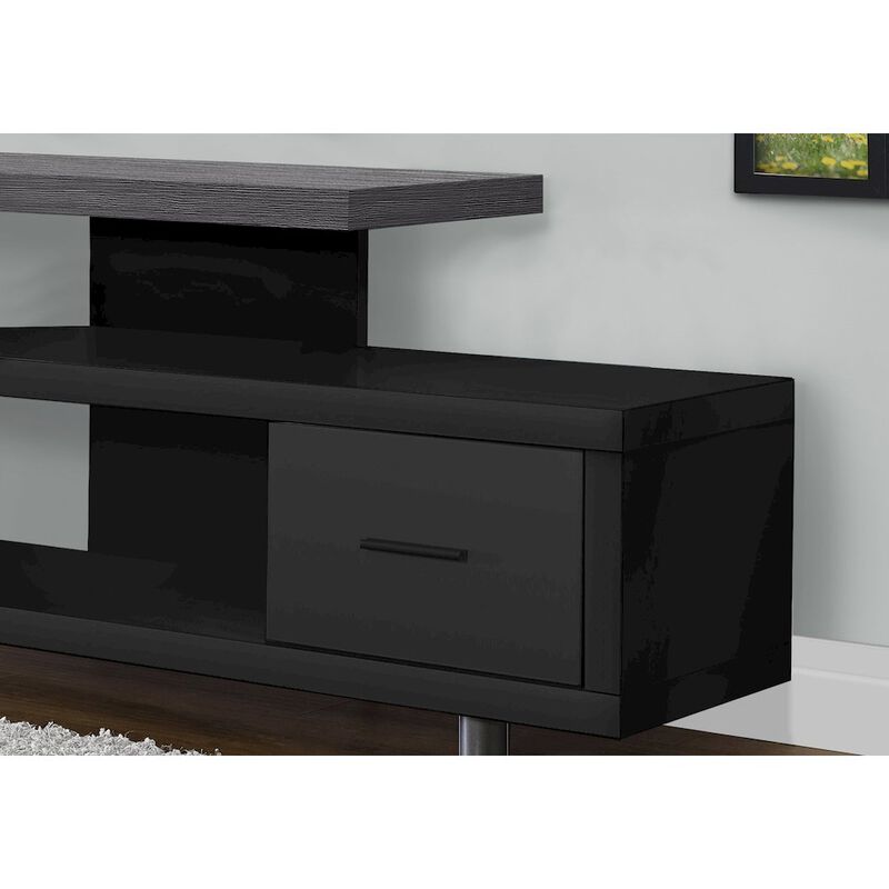 Tv Stand, 60 Inch, Console, Media Entertainment Center, Storage Cabinet