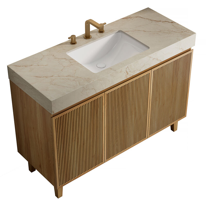 Mupal 48" Bathroom Vanity Sink image number 3