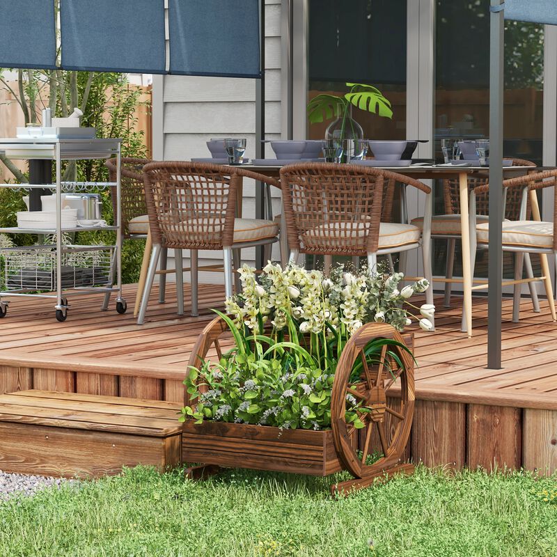 Hivvago Tiered Garden Bed Planter Box image number 1