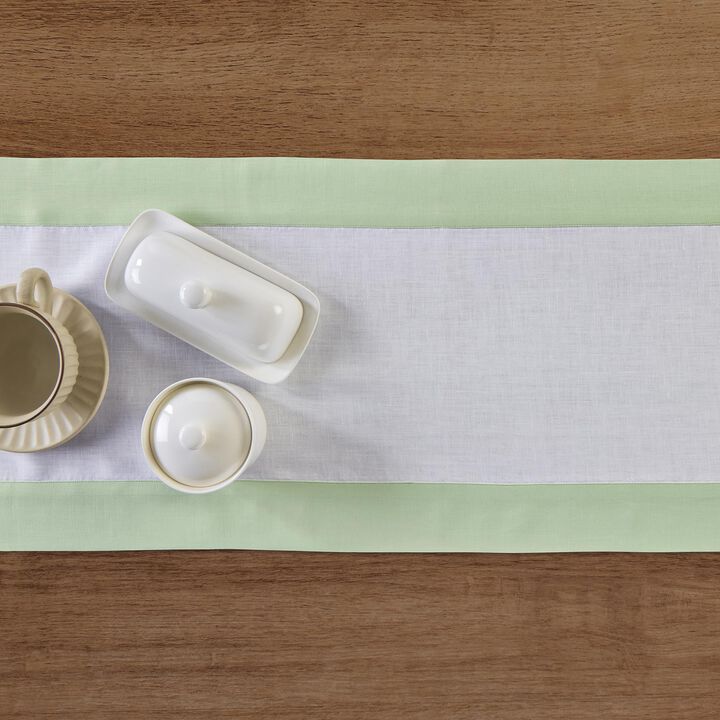 Solino Home 100% Pure Linen Table Runner - Contempo