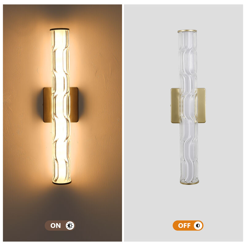 3.5 in. 1-Light LED Wall Sconce with Iron Shade (Set of 2) image number 2