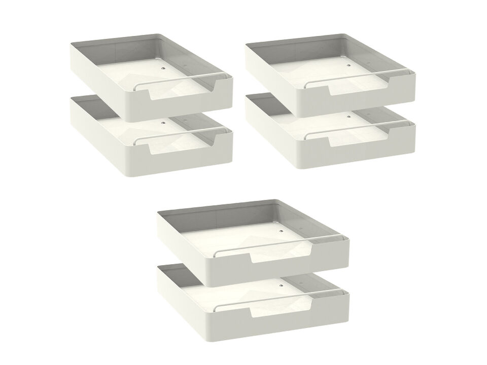 2Pcs Pull Out Cabinet Organizers