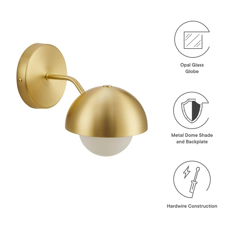 Eclipse Globe Wall Sconce image number 2