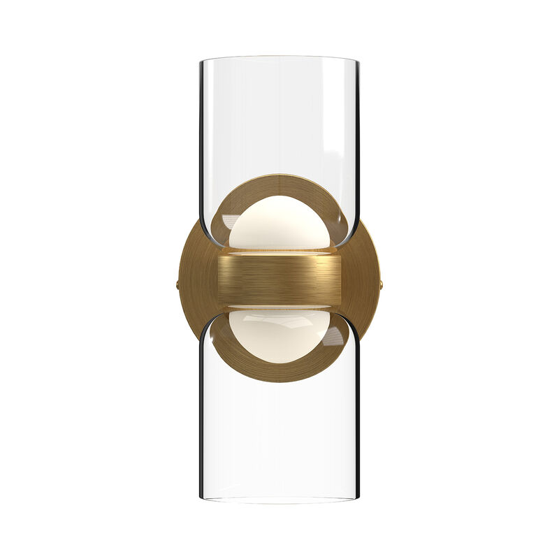Cedar 11-in Damp-Rated Dimmable LED Wall Sconce image number 1