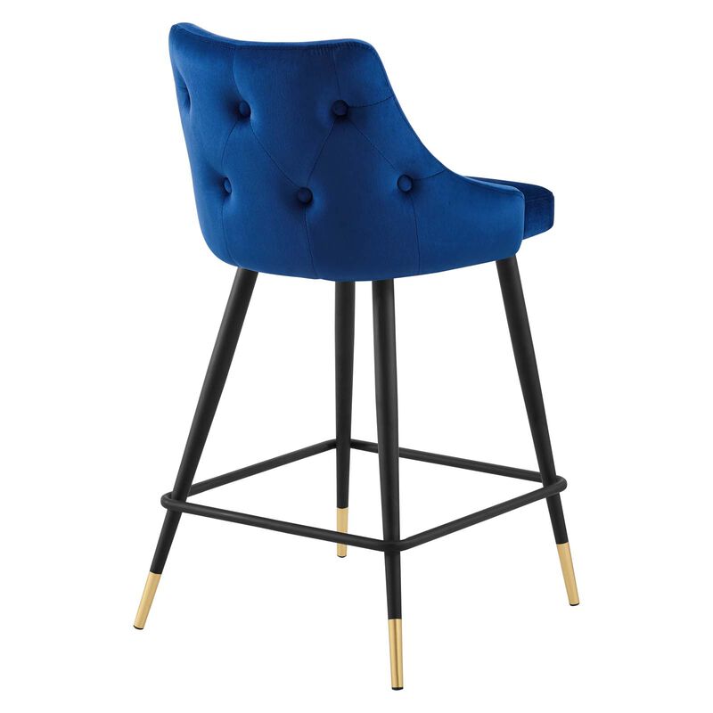 Adorn Performance Velvet Counter Stool image number 4