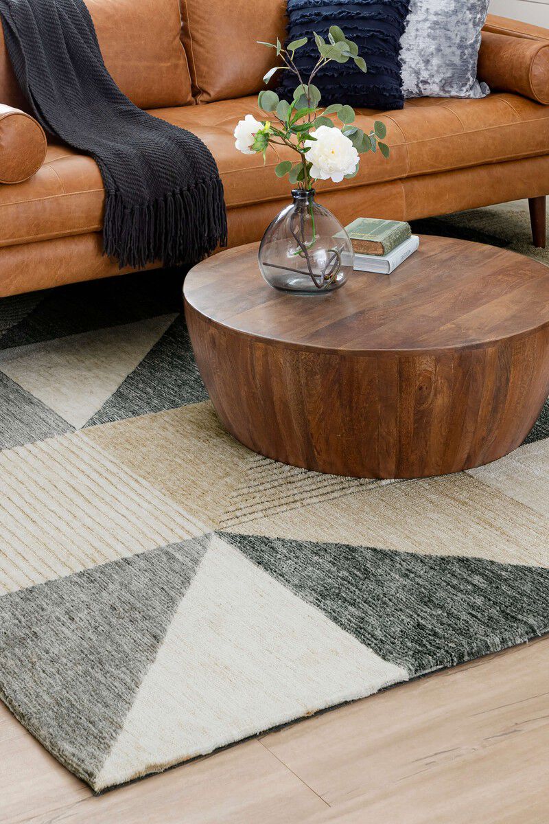 Bowen Oblique Tan 8' x 10' Rug by Drew & Jonathan Home image number 2