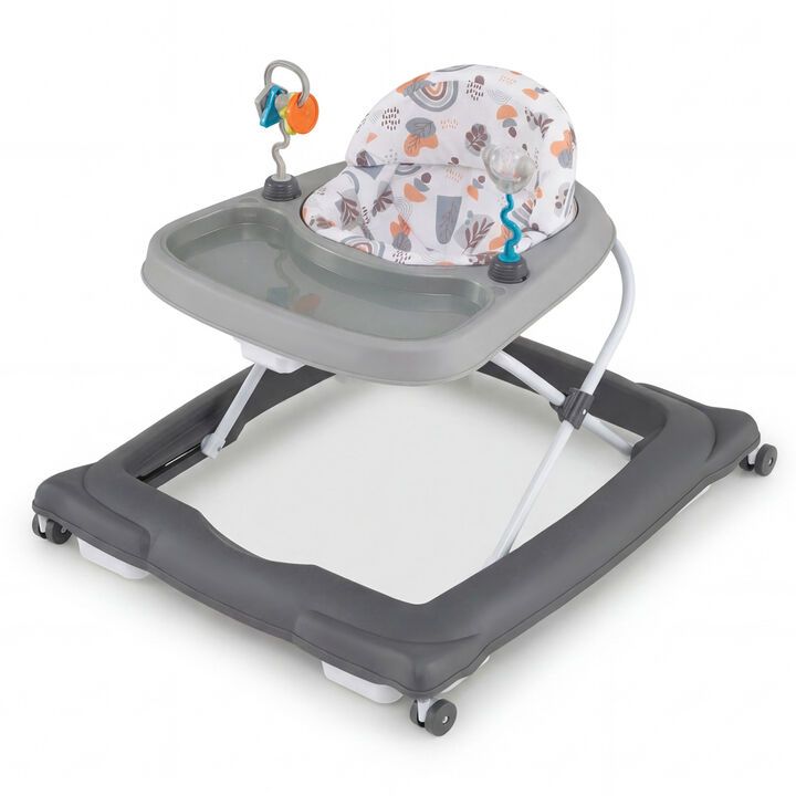 Foldable Baby Walker with Removable Seat and Adjustable Height