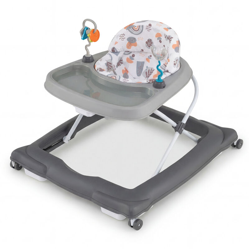 Foldable Baby Walker with Removable Seat and Adjustable Height image number 0