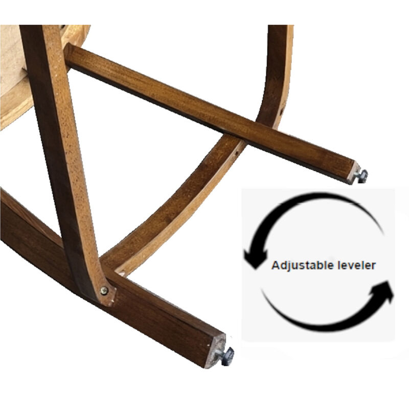 Katherine 40.74 in. Walnut High Back Wood Swivel Bar Stool with Fabric Seat