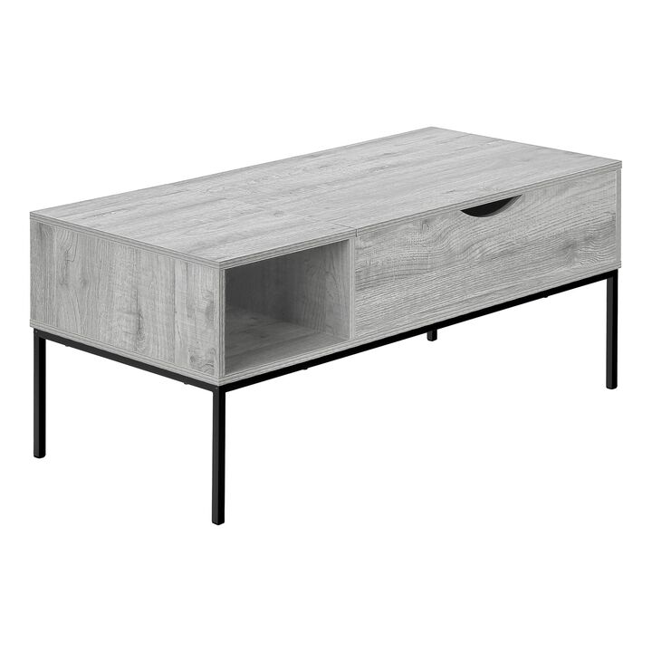 Monarch Specialties - Coffee Table, 42" L, Rectangular, Cocktail, Lift-top, Contemporary, Modern