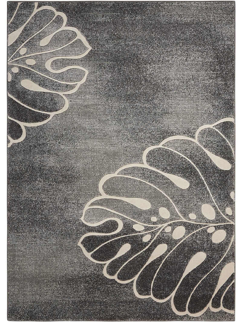 Maxell MAE04 Gray 3'10" x 5'10" Rug