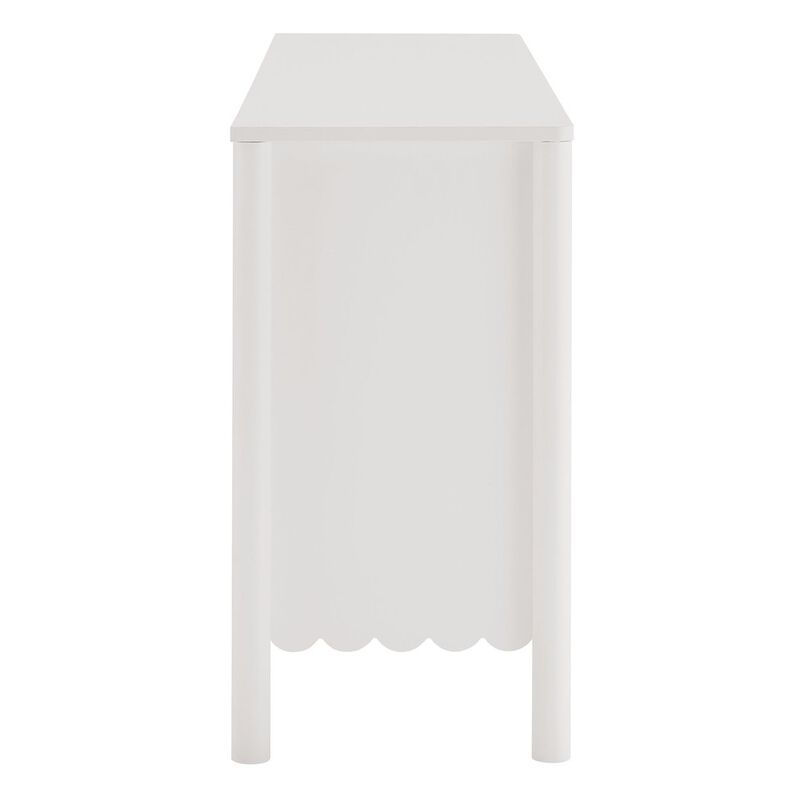 Modway Emmeline 4-Door Scalloped Sideboard in Sage image number 3