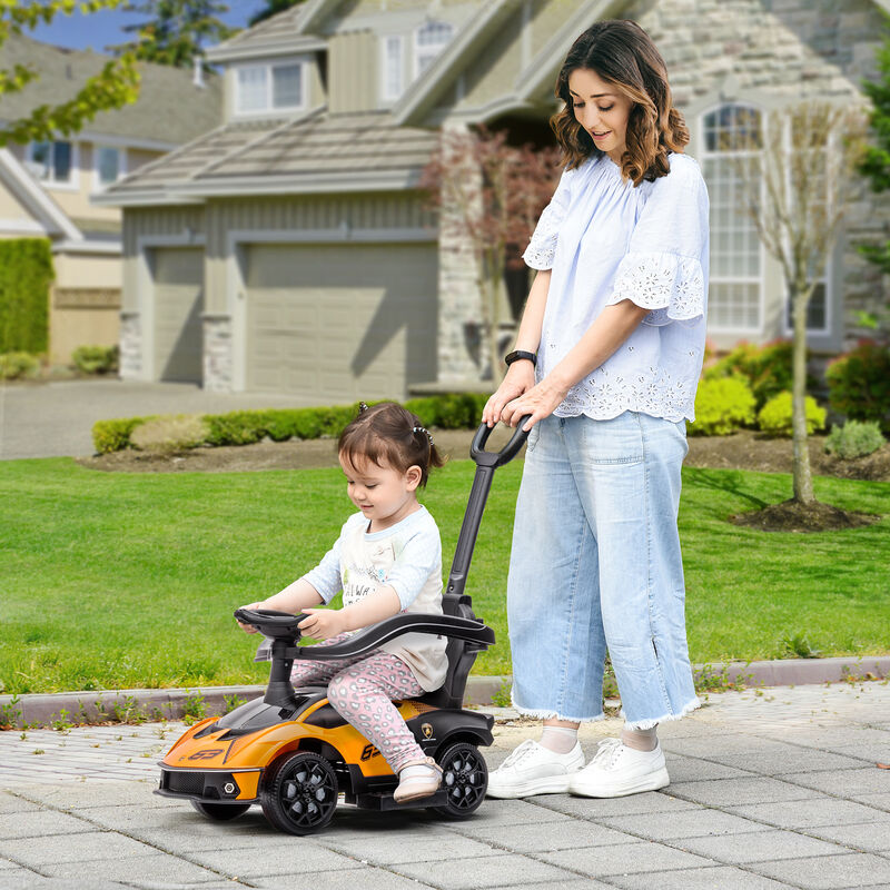 BreeBe Toddler Push Car, Lamborghini Stroller Walking Car image number 1