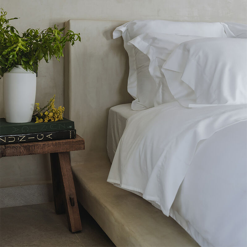 Classic Organic Cotton Fitted Sheet image number 2