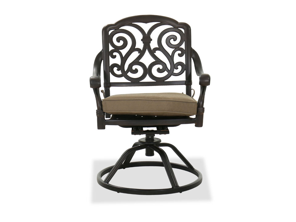 St Louis Swivel Rocker Dining Chair
