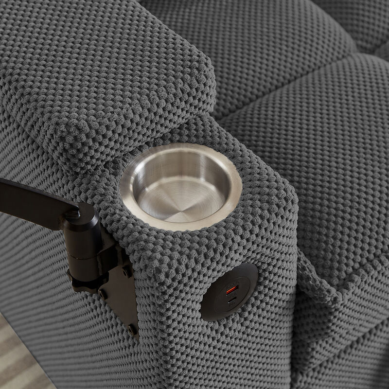 Dimjux underseat storage Loveseat image number 4