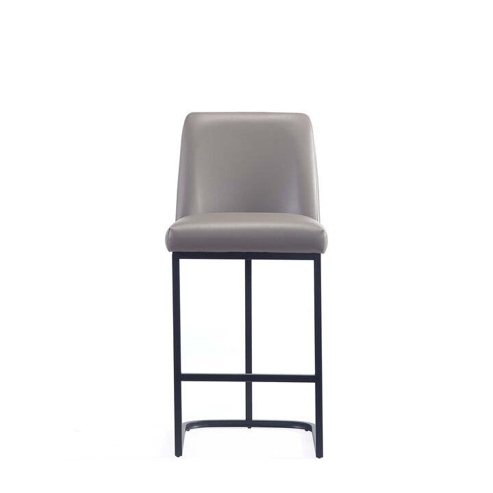 Serena Dark Gray Counter Stools (Set of 3)