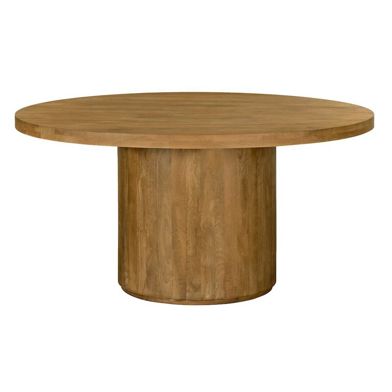 Flagstaff 60 Round Dining Table in Spice Tan