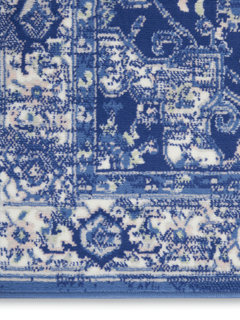 Whimsicle WHS03 Navy 2' x 8' Rug image number 3