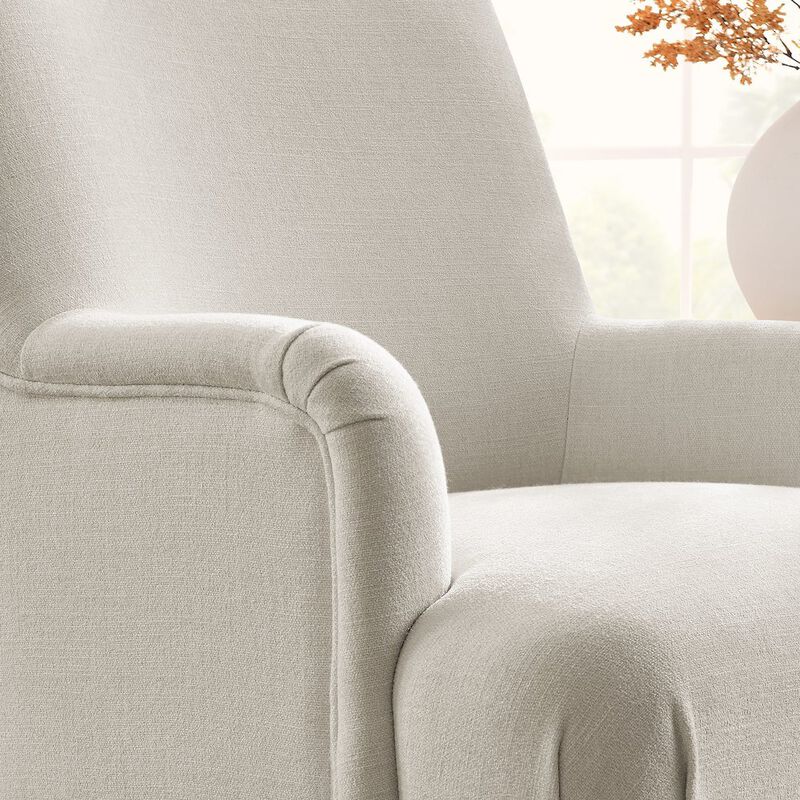 Ellington Fabric Upholstered Accent Armchair image number 8