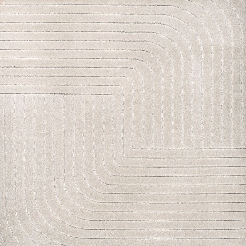 Odense High-Low Minimalist Angle Geometric Area Rug