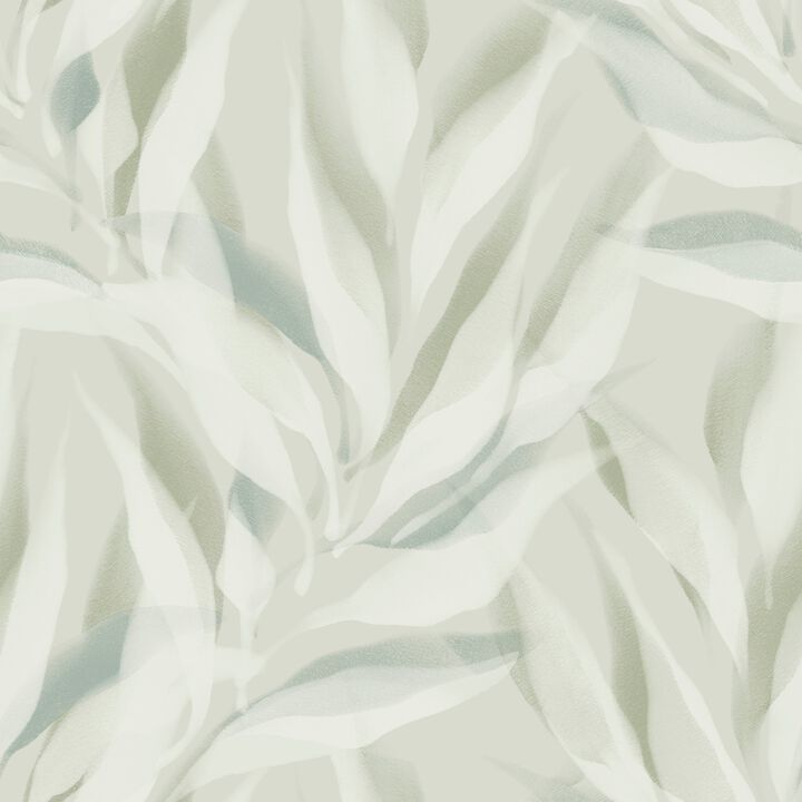 Karuna Branched Leaves All-over Orange Wallpaper KRA76103