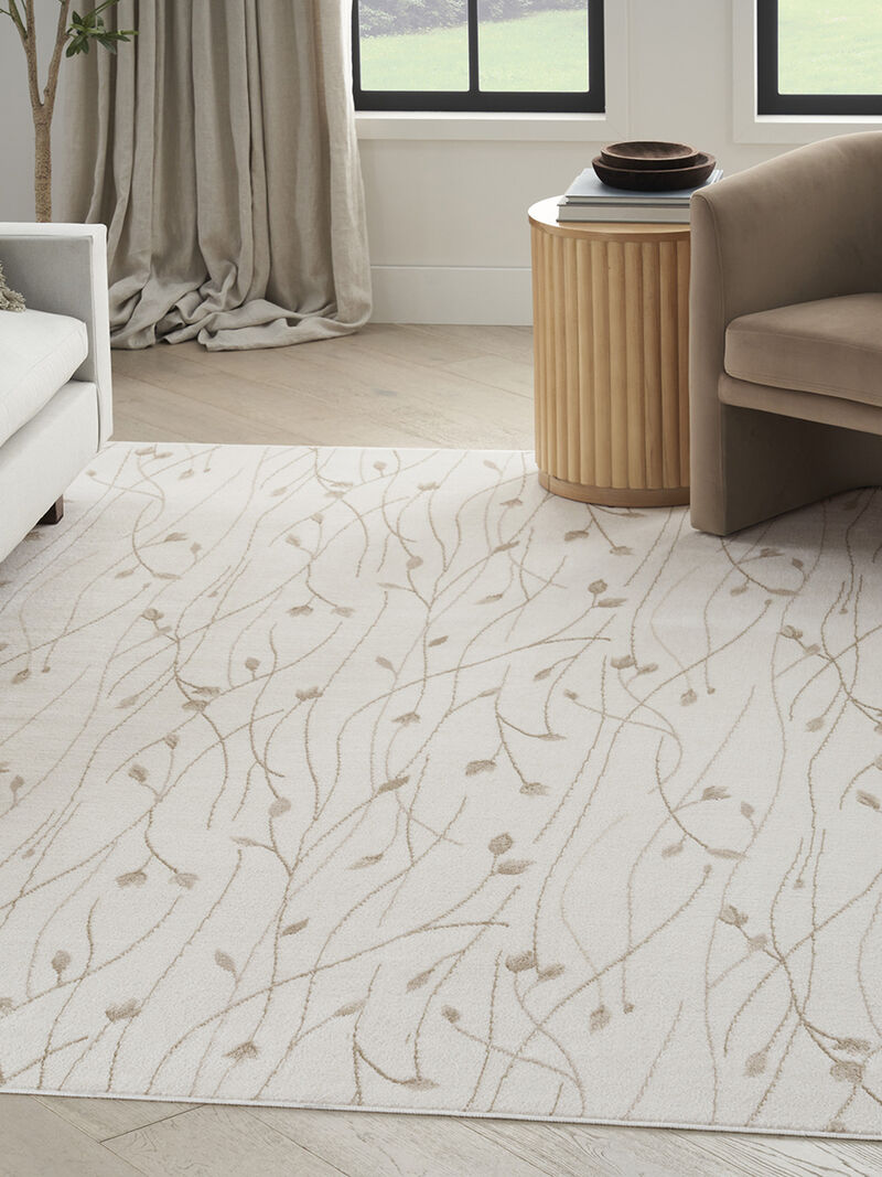 Grafix GRF15 Ivory/Beige 7'10" x 9'10" Rug