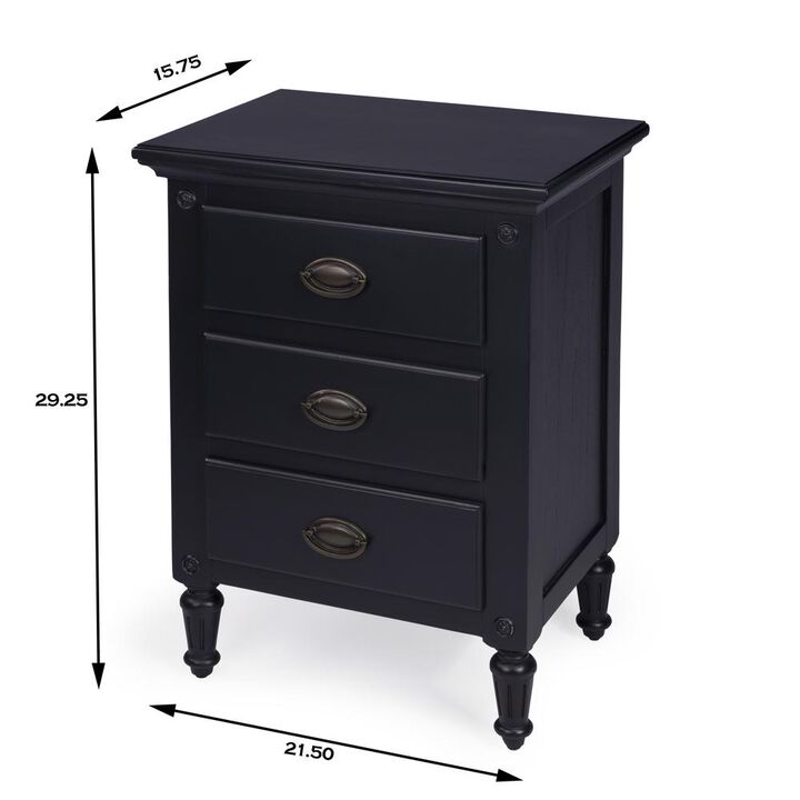 Butler Specialty Easterbrook Nightstand, Black