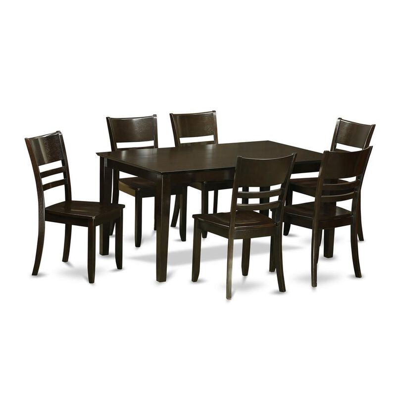 7 Pc Dining room -Dining Table and 6 Chairs