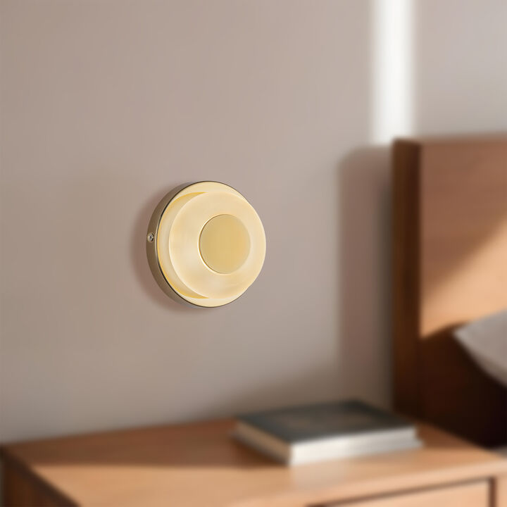 Stephord 4-in Dimmable LED Wall Sconce