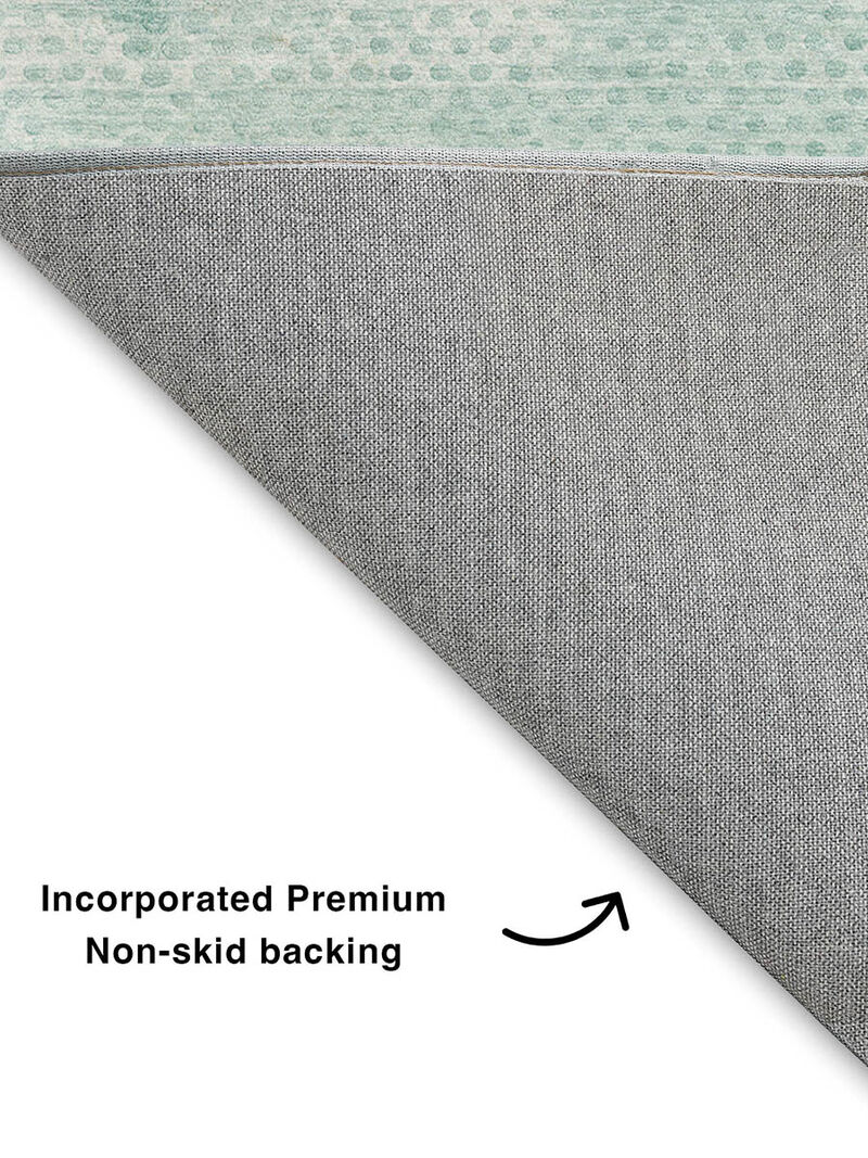 Trevi TV4 Teal 9' x 12' Rug