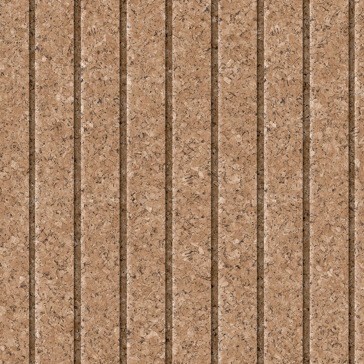 Corkboard Stripe Wallpaper
