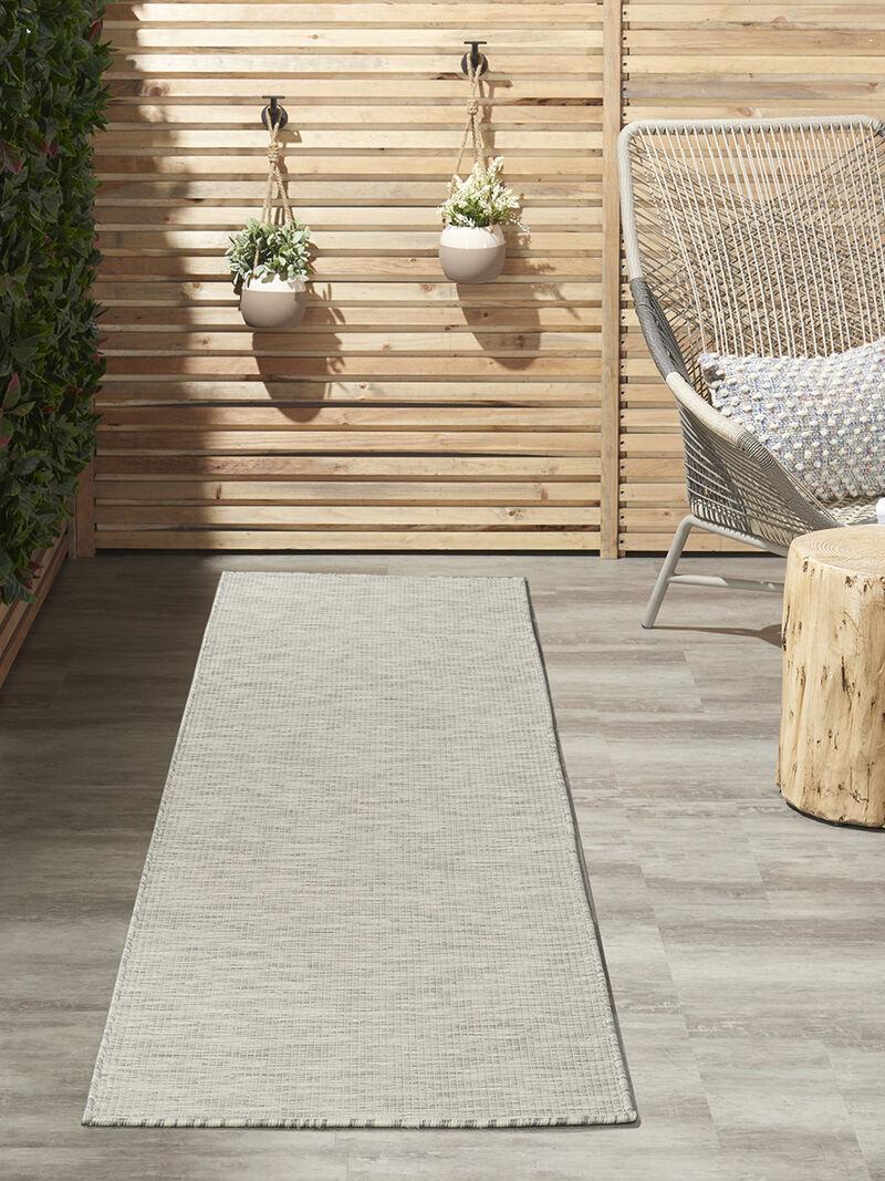 Positano POS01 Light Gray 2'2" x 12' Rug image number 1