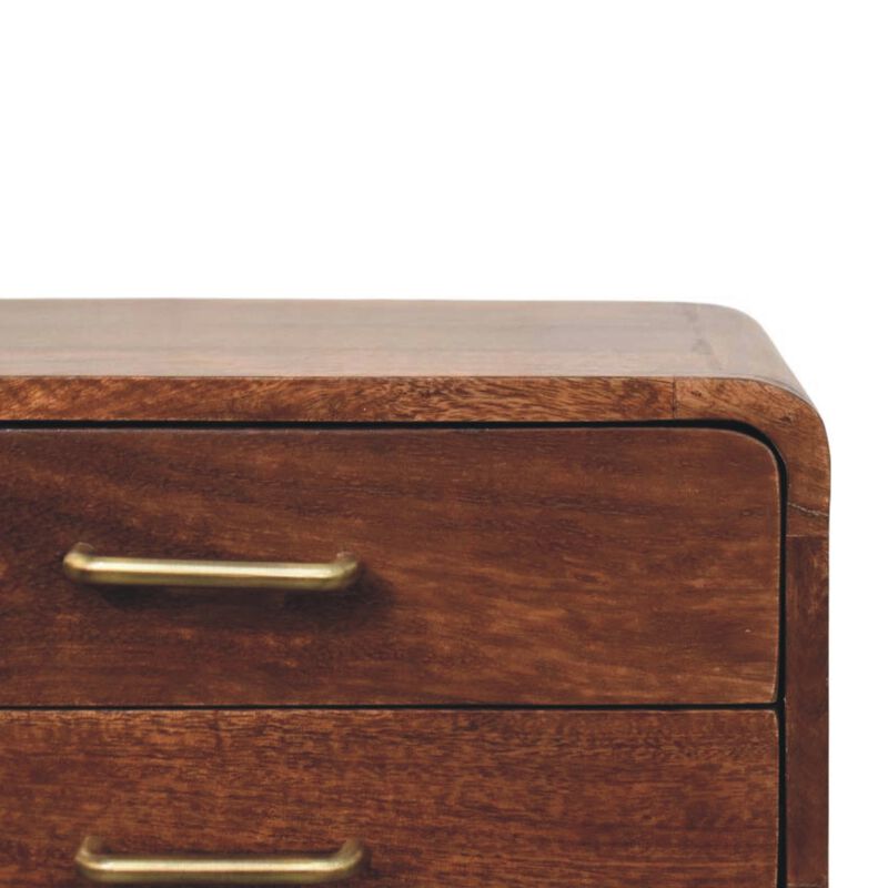 Artisan Furniture Solid Wood Astor 2-Drawer Nightstand